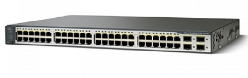 WS-C3750V2-48TS-S | Cisco Catalyst 3750V2 48-Ports 10/100 + 4 SFP Standard Image