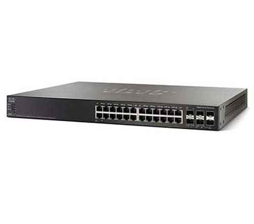 SG500-28MPP-K9 | Cisco Small Business Sg500-28mpp Managed Switch 24 Poe+ Ethernet Ports And 2 Combo Gigabit SFP Ports And 2 SFP Ports