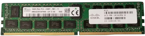 HMA42GR7BJR4N-UH | Hynix 16GB (1X16GB) 2400MHz PC4-19200 CL17 ECC Dual Rank X4 DDR4 SDRAM 288-Pin RDIMM Memory Module for Server