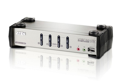CS1734B | Aten 4-Port USB KVMP Switch 4 X 1 4 X HD-15 Keyboard/Mouse/Video - NEW