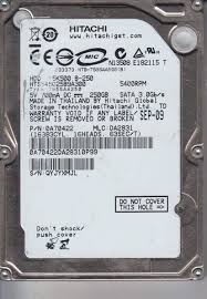 0A70422 | Hitachi 250GB 5400RPM SATA Gbps 2.5 8MB Cache Travelstar Hard Drive