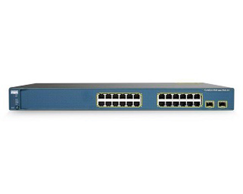 WS-C3560G-24PS-S | Cisco Catalyst 3560 Switch 24-Ports 10/100/1000T PoE 4 SFP Standard Image