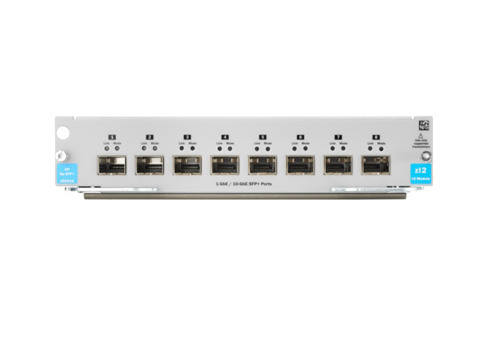 J9993A | HP 8-Port 1G/10GbE SFP+ MACSEC V3 ZL2 Expansion Module - NEW
