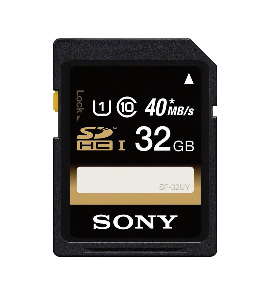 SF32UY/TQMN-B2 | Sony 32GB Class 10 SDHC UHS-I Flash Memory Card