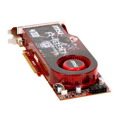 R4890-T2D1G | MSI Radeon HD 4890 1GB GDDR5 256-Bit PCI-Express 2 x16 Dual-link DVI-I Graphics Card