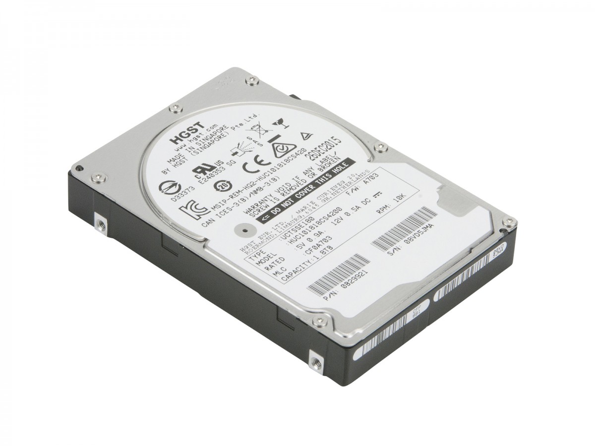 0B31877 | Hitachi Ultrastar C10K1800 1.8TB 10000RPM SAS 12.0Gb/s 128MB Cache 2.5 Enterprise Hard Drive