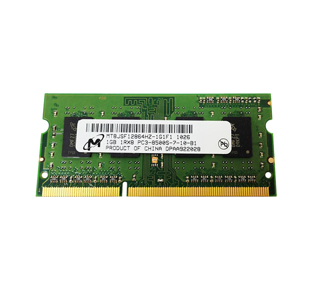 MT8JSF12864HZ-1G1F1 | Micron 1GB DDR2-1066MHz PC2-8500 non-ECC Unbuffered CL7 200-Pin SoDimm 1.8V Single Rank Memory Module