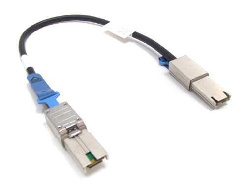 407344-001 | HP 0.5M (1.64FT) External Mini-SAS to Mini-SAS Cable