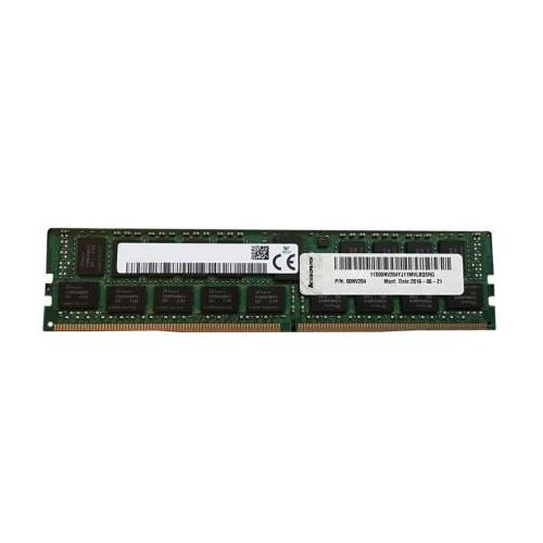 00NV204 | Lenovo 16GB (1X16GB) 2400MHz PC4-19200 CL17 ECC 1.20V Dual Rank DDR4 SDRAM 288-Pin DIMM Memory Modulefor Server