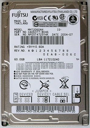 HTS723210L9SA60 | Hitachi 100GB 7200RPM SATA 1.5 Gbps 2.5 16MB Cache Hard Drive