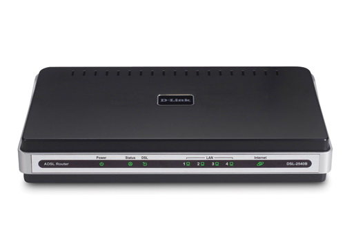 dsl-2540b | D-Link DSL-2540B ADSL Modem Ethernet Router 1 x ADSL WAN 4 x 10/100Base-TX LAN