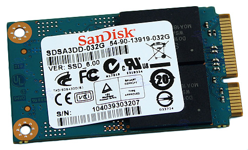 SDSA3DD-032G | SanDisk 32GB mSATA Solid State Drive (SSD)