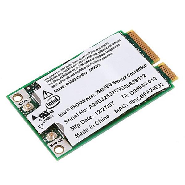 WM3945ABG | Intel Mini PCI Express PRO Wireless Laptop Card