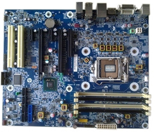 615943-001 | HP System Board (Assembly) for Z210C Convertible Mini Tower WorkStation