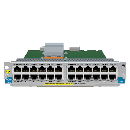 J9534A | HP 24-Port 10/100/1000 POE+ V2 ZL Expansion Module