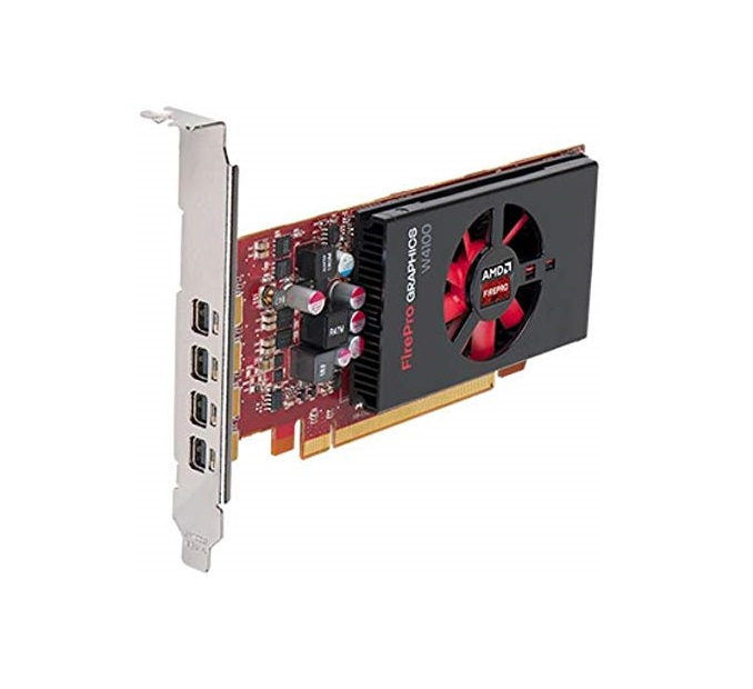 XXH7R | Dell AMD FirePro W4100 2GB 128-bit GDDR5 PCI Express 3.0 Graphics Card