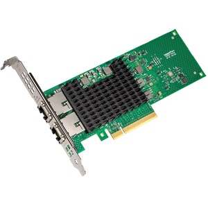 540-BCSC | Dell Intel X710-t2l Dual Port 10gbe Base-t Adapter, PCIe Full Height - Network Adapter - NEW