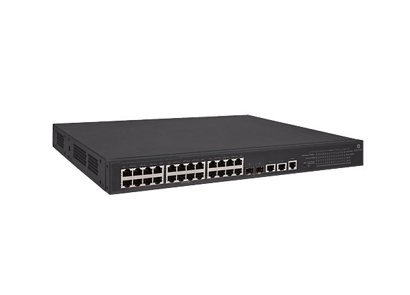 JG962-61101 | HP PowerConnect 1950-24G-2SFP+-2XGT-PoE+ 24-Ports 10/100/1000 (PoE+) Gigabit Layer-3 Managed Stackable Rack-Mountable Switch - NEW