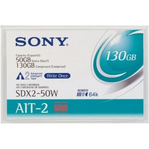SDX250W//AWW | Sony AIT-2 WORM Tape Cartridge - AIT AIT-2 - 50GB (Native) / 130GB (Compressed)