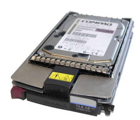 232436-001 | HP 72.8GB 10000RPM 80-Pin Wide Ultra-3 SCSI 3.5 Hot-pluggable Hard Drive