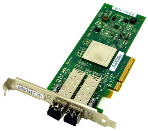 QLE2562-CK | QLogic SANblade 8GB Dual Channel PCI-E X8 Fibre Channel Host Bus Adapter - NEW