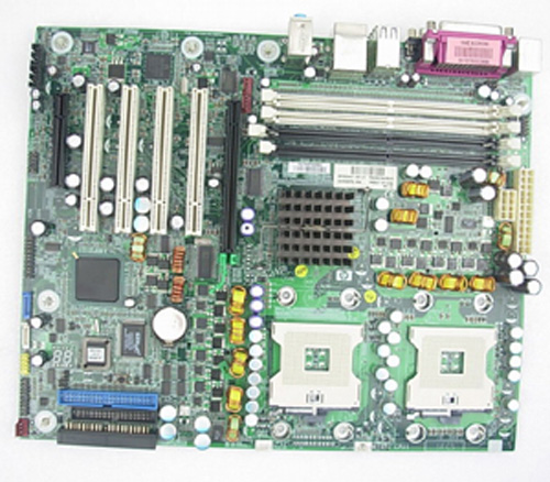 350447-001 | HP 800MHz FSB Dual Xeon System Board for WorkStation XW6200