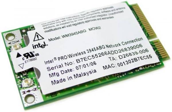 3945ABG | Intel WM MOW1 PRO Wi-Fi mini PCI Card