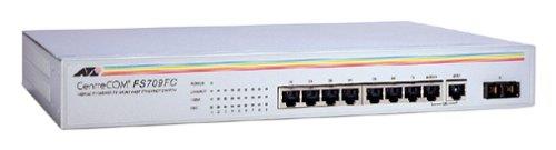 AT-FS709FC | Allied Telesis Unmanaged Fast Ethernet Switch 8 x 10/100Base-TX LAN 1 x 100Base-FX Uplink