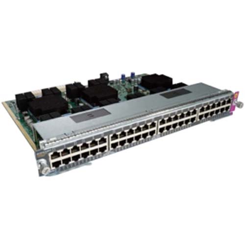 WS-X4748-RJ45V+E | Cisco Line Card E-series Switch 48 Poe+ Ethernet Ports