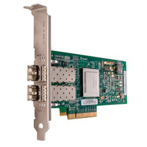 5PPRV | Dell SANblade 8GB Dual Port PCI-Express X8 Fibre Channel Host Bus Adapter with Standard Bracket - NEW