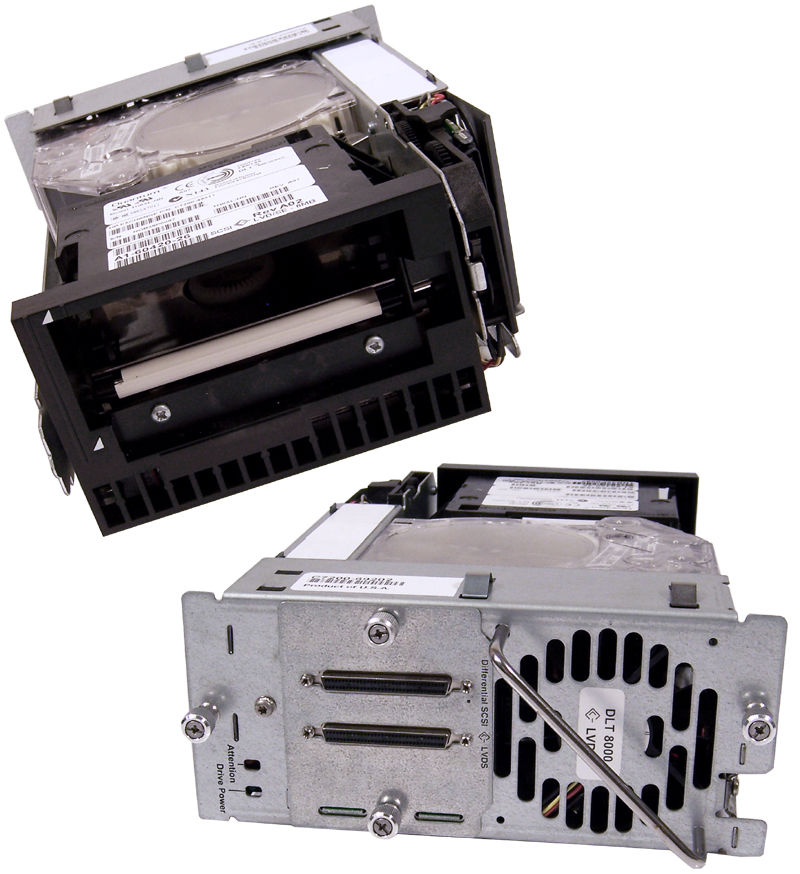 C7200-69202 | HP 40/80GB DLT8000 Low Voltage Differential (LVD) Single Ended SCSI DLT Tape Drive Library Module