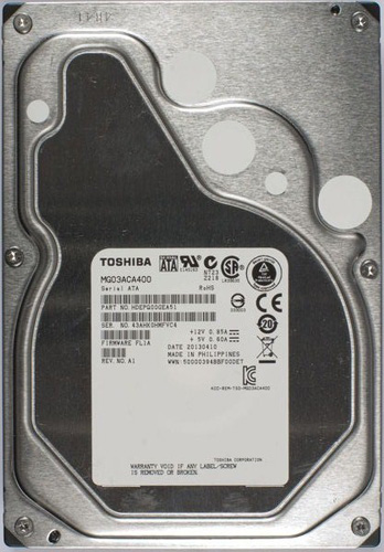 MG03ACA400 | Toshiba 4TB 7200RPM SATA 6Gb/s 64MB Cache 3.5 Hard Drive