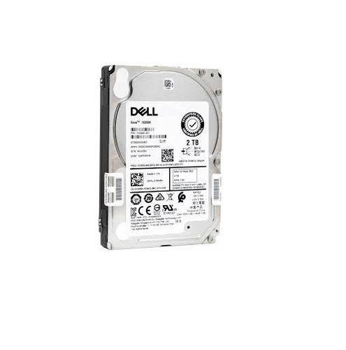 Y6W8N | Dell Self-Encrypting 2TB 7200RPM SAS 12Gb/s Near-line 128MB Cache 512n FIPS 140-2 2.5 Hot-pluggable Hard Drive for PowerEdge Server