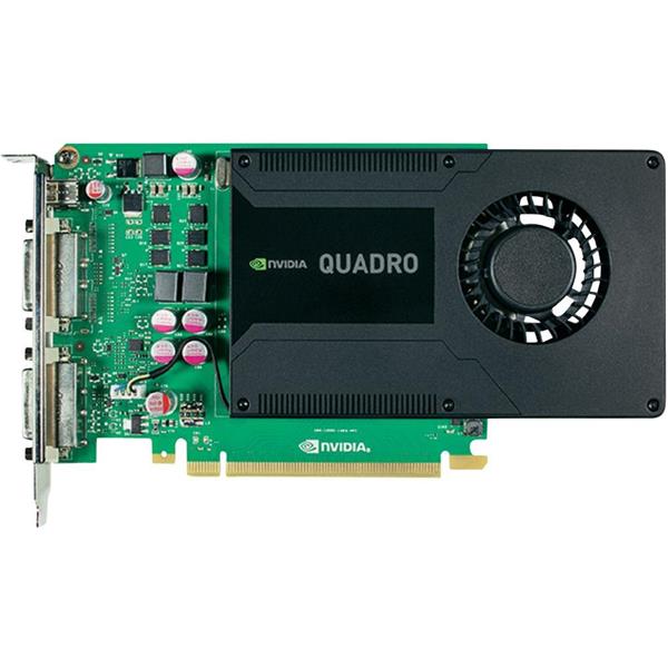 VCQK2000D-PB | PNY Technology nVidia Quadro K2000d PCI-Express X16 2 GB GDDR5 SDRAM Dual Dvi Graphics Card without Cable