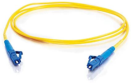37105 | C2G 3m Lc-lc 9/125 Os2 Simplex Single-mode Pvc Fiber Optic Cable - Yellow - NEW