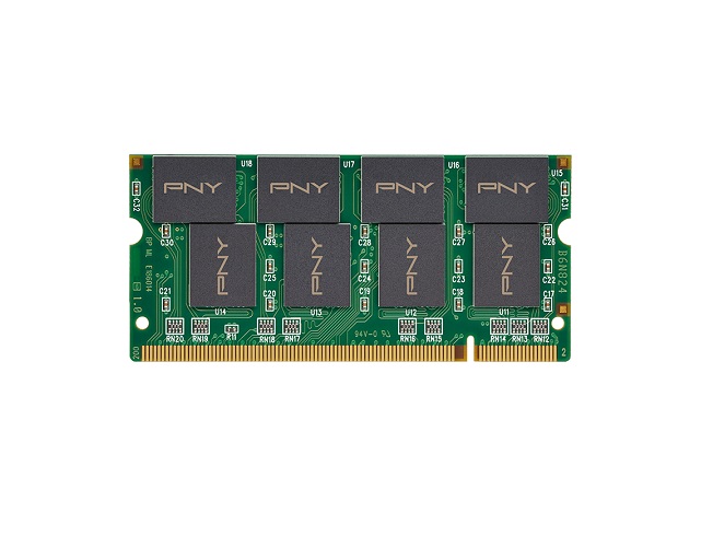 MN0512SD1-333 | PNY 512MB PC2700 DDR-333MHz non-ECC Unbuffered CL2.5 200-Pin SoDimm 2.5V Dual Rank Memory Module