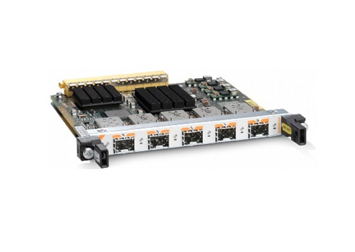 SPA-5X1GE-V2 | Cisco 5-Port Gigabit Ethernet Shared Port Adapter Expansion Module 5-Ports - NEW