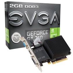 02G-P3-2712-KR | EVGA GeForce GT 720 DirectX 12 2GB DDR3 PCI Express 2 Video Card