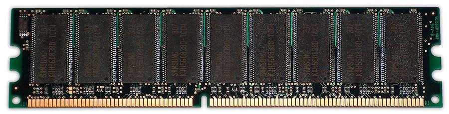 272934-001 | HP 1GB DDR-266MHz PC2100 ECC Unbuffered CL2.5 184-Pin DIMM 2.5V Memory Module