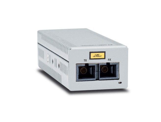 AT-DMC1000/LC-90 | Allied Telesis 1000T to 1000X/LC Desktop Mini Converter US Power TAA