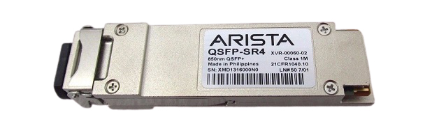 XVR-00060-02 | Arista Networks QSFP-SR4 40G SR 850NM QSFP+ Optic