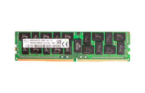 HMAA8GL7MMR4N-UH | Hynix 64GB (1X64GB) 2400MHz PC4-19200 CL17 ECC Quad Rank X4 DDR4 SDRAM 288-Pin LRDIMM Memory Module for Server - NEW