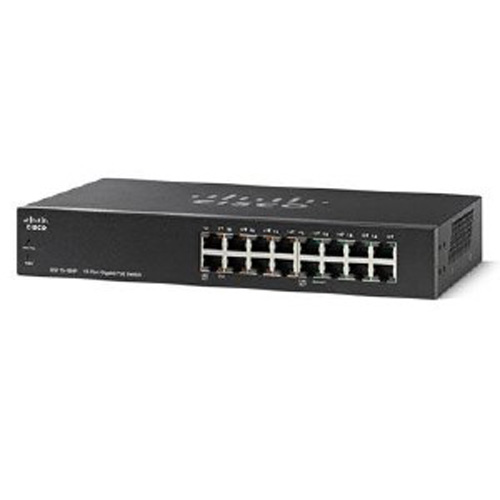 SG110-16HP | Cisco Small Business SG110-16HP UnManaged Switch - 8 Ethernet Ports and 8 PoE Ethernet Ports - NEW