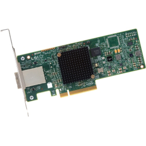 406-BBDL | Dell 12Gb/s 9300-8E 8-Port External PCI-Express 3.0 X8 SAS Host Bus Adapter - NEW