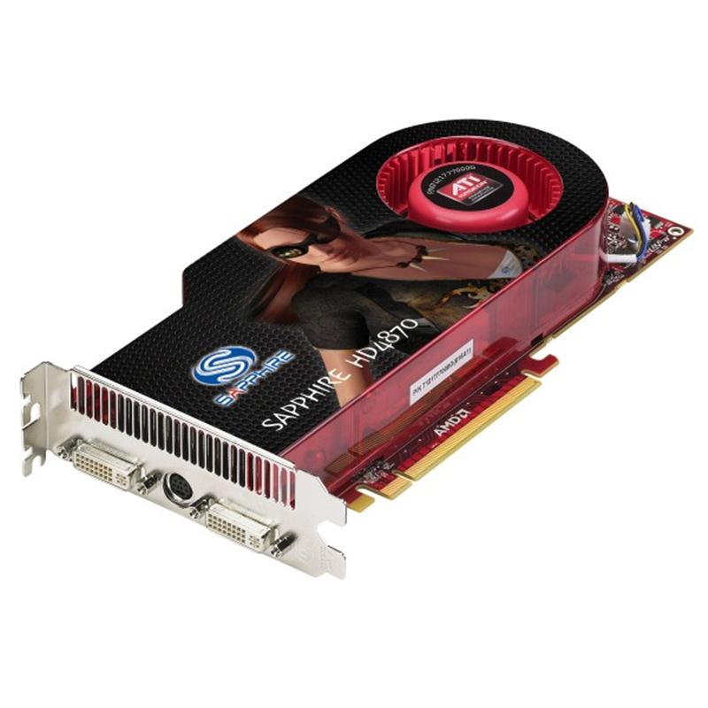 100247L | ATI Radeon HD4870 512MB DDR5 PCI Express Dual DVI-I/ TV-out Video Graphics Card