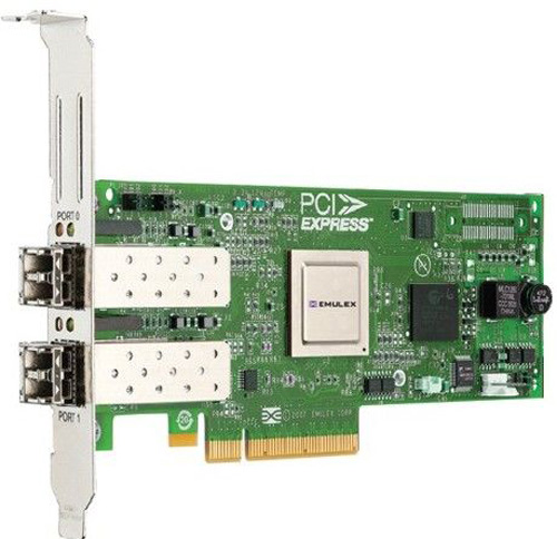LP11002 | Emulex LightPulse 4GB Dual Channel 64-bit 266MHz PCI-X Fibre Channel Host Bus Adapter