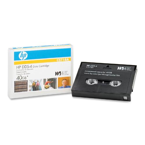 C5718A | HP 20/40GB 4MM DDS-4 150m DATA Cartridge