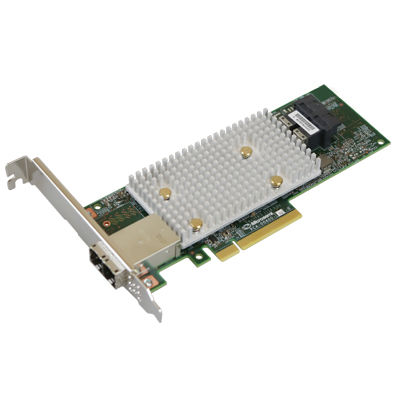 ASR-3154-8I8E | Adaptec (8 Internal/8 External) Ports 12 Gbps 4gb Ddr4 Cache PCIe Gen3 SAS/SATA Raid Adapter - NEW