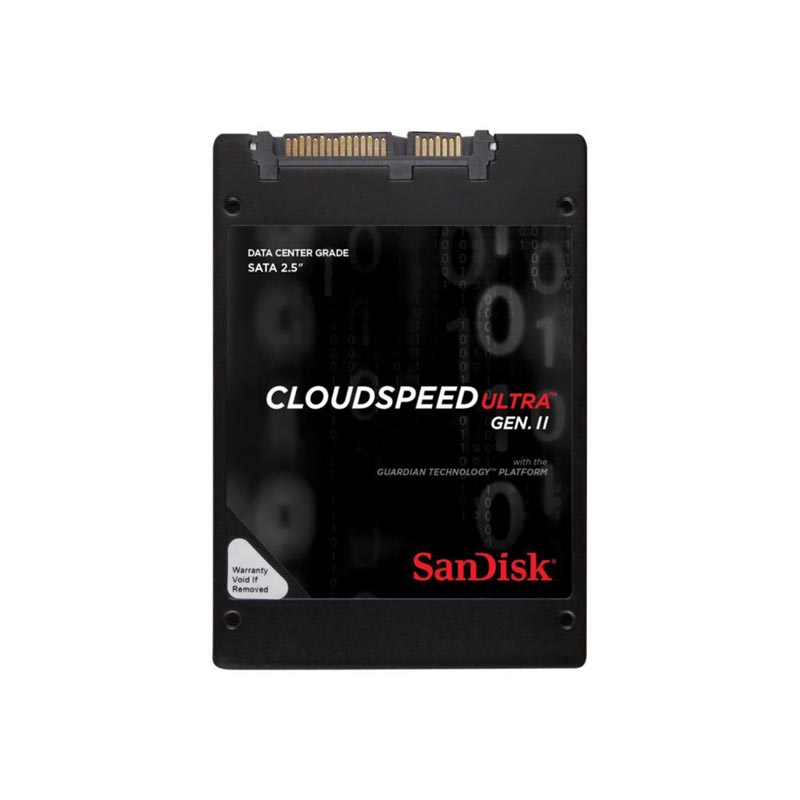 SDLF1DAM-400G-1HA1 | SanDisk Cloud Speed Ultra Gen-II 400GB SATA 6Gb/s 7mm 15nm MLC 2.5 Solid State Drive (SSD)