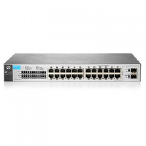 J9801-61001 | HP 24-Ports Manageable 24 X RJ-45 2 X Expansion Slots 10/100BASE-TX, 10/100/1000BASE-T Rack-mountable, Wall Mountable